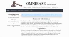 Desktop Screenshot of omnibase.com