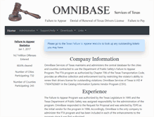Tablet Screenshot of omnibase.com
